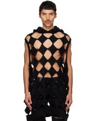 Rick Owens - Tower Sarutanya Hooded Tank Top - Lyst