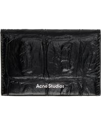 Acne Studios - Folded Leather Card Holder - Lyst