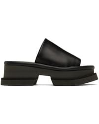 Robert Clergerie - Sandales faith noires - Lyst