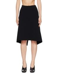 TOTEME - Dipped Knit Midi Skirt - Lyst