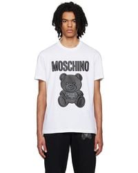 Moschino - White Teddy Bear T-shirt - Lyst