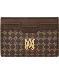 Amiri - ブラウン Ma Quad カードケース - Lyst
