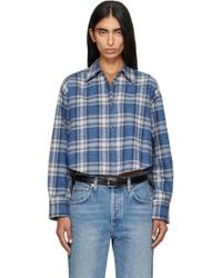 Citizens of Humanity - Off- Ana Cropped Shirt - Lyst