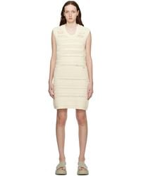 RECTO. - Off- Signature Midi Dress - Lyst