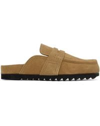 LE17SEPTEMBRE - Tan Bloafer Loafers - Lyst