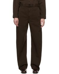Lemaire - Twisted Belted Jeans - Lyst