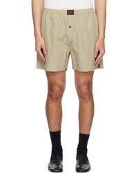 Willy Chavarria - Taupe Willy Woven Boxer Shorts - Lyst