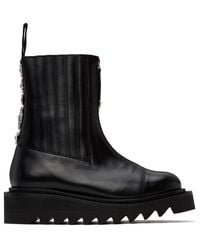 Toga - Ssense Exclusive Chelsea Boots - Lyst