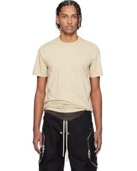 Rick Owens - Off- Temple Level T-Shirt - Lyst