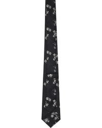 Homme Plissé Issey Miyake Zigzag Tie in Black for Men | Lyst Australia