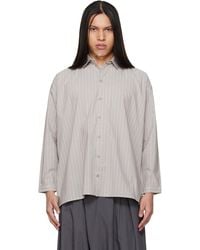 Toogood - Taupe 'The Draughtsman' Shirt - Lyst