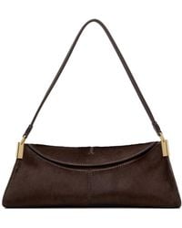 Balmain - 64-83 Small Pony-Effect Leather Bag - Lyst