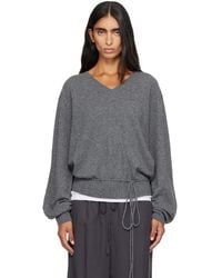 LE17SEPTEMBRE - Pure Cashmere V-Neck Sweater - Lyst