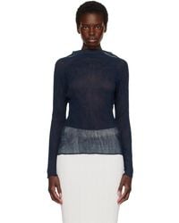 Issey Miyake - Chiffon Twist 1 Top - Lyst