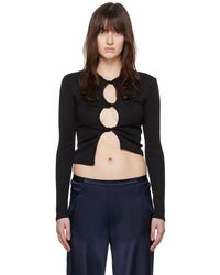 Christopher Esber - Open Twist Long Sleeve T-Shirt - Lyst