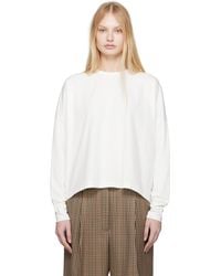 Studio Nicholson - Loop Long Sleeve T-Shirt - Lyst