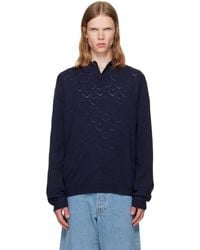 vowels - Eyelet Polo - Lyst