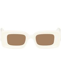 Loewe - Off-white Anagram Sunglasses - Lyst