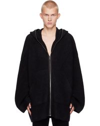 Rick Owens - Porterville Alpaca Knit Hoodie - Lyst