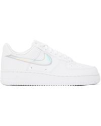 nike air force 1 07 white iridescent f