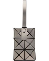 Bao Bao Issey Miyake - Silver Lucent Metallic Pouch - Lyst