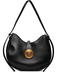 Versace - Emblème Nappa Shoulder Bag - Lyst