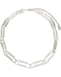 Off-White c/o Virgil Abloh - Paperclip Chain Necklace - Lyst