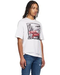 Dolce & Gabbana Dog Print T-shirt in Red for Men | Lyst