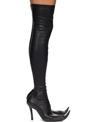 Balenciaga - Poulaine Tall Boots - Lyst