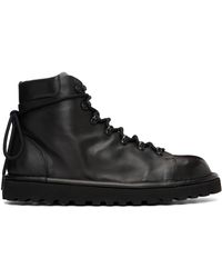 MARSELL Gomme - Pallottola Crepping Leather Ankle Boots - Lyst