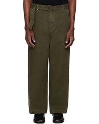 Entire studios - Khaki Gully Trousers - Lyst