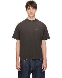Represent - T-Shirt Brun À Logo Resent - Lyst