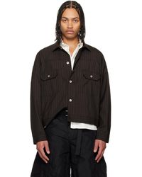 Sacai - Chalk Stripe Jacket - Lyst