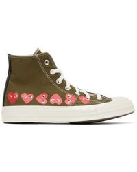 comme des garcons converse womens high top