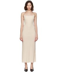 MM6 by Maison Margiela - Slip Maxi Dress - Lyst
