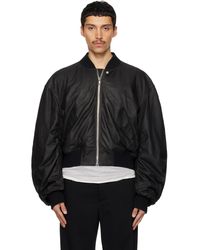 Rick Owens - Temple Secchia Flight Jacket - Lyst