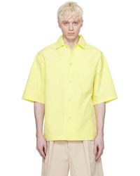 Nanushka - Yellow Caspian Shirt - Lyst