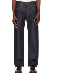 Levi's - ネイビー 1955 501 Original Fit セルビッジジーンズ - Lyst