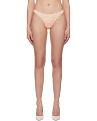 Shadowplay - Ruffled Thong - Lyst