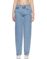 Loulou de Saison - Samur Lds Organic Denim Boyfriend Jeans - Lyst