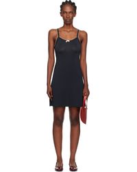 Caro Editions - Jersey Slip Minidress - Lyst