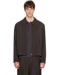 Lemaire - Light Zipped Blouson Jacket - Lyst
