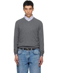 Ferragamo - V-Neck Sweater - Lyst