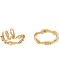 Chloé - 'The Iconic' Ring Set - Lyst