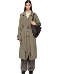 Ssstein - Oversized Layered Combination Trench Coat - Lyst