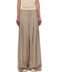 St. Agni - Melange Double Loop Trousers - Lyst