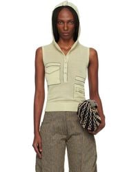 Kiko Kostadinov - Kreiner Knit Rollneck Tank Top - Lyst