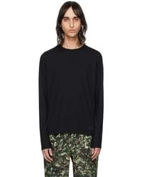 The North Face - Black Dune Sky Long Sleeve T-shirt - Lyst