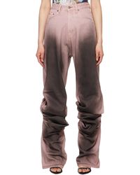 Y. Project - Draped Jeans - Lyst