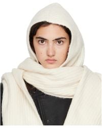 Givenchy - Off- Hooded Alpaca Scarf - Lyst
